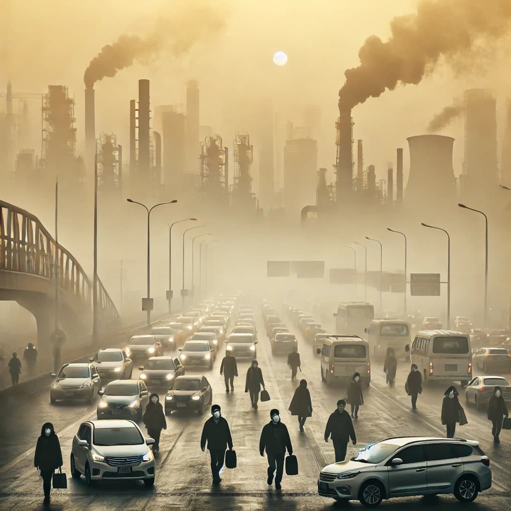 تصویر شاخص نظرسنجی بنظر شما دلیل اصلی آلودگی هوای کلان شهرها چیست؟