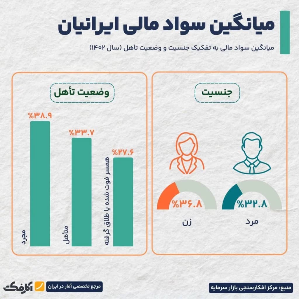 تصویر شاخص تنها یک سوم مردم از سواد مالی برخوردارند!
